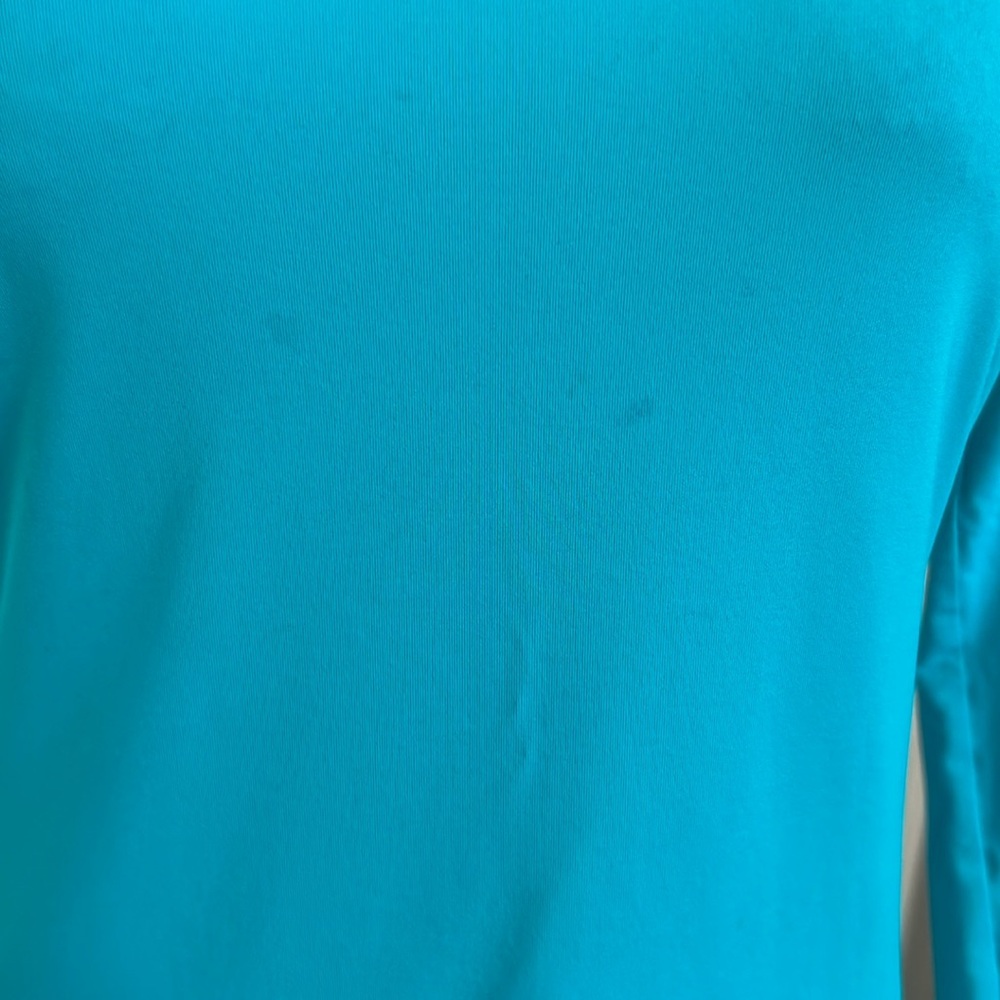 LL Bean Turquoise Rash Guard - Picture 10 of 10